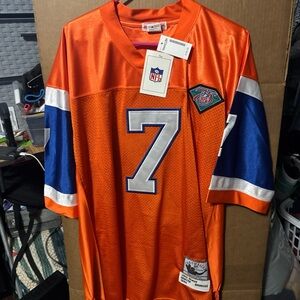 Mitchell & Ness Orange NFL Jersey